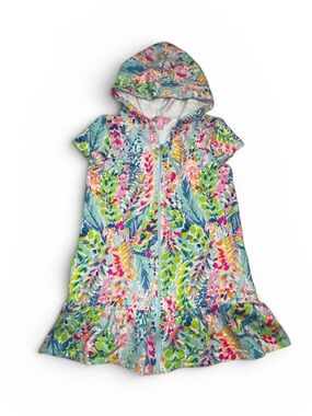 Lilly Pulitzer Pool / Beach Coverup Like New Size youth L 8/10